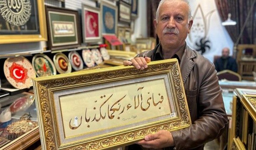 Van’da 11 Hattatın İzini Sürüyor! Ecdadın Sanatını Geleceğe Taşıyor