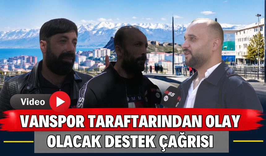 Vanspor’da herkes cuma günü oynanacak Bandırmaspor maçını bekliyor! Taraftarın tek isteği belli oldu