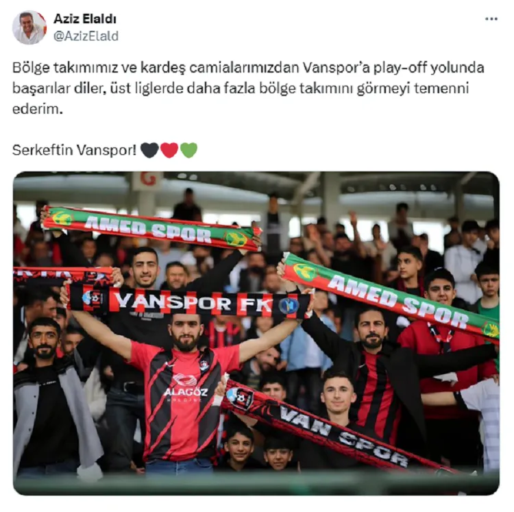 Vanspora Para Gonderen Amedspor Mu Destek Aciklamasi Geldi 2