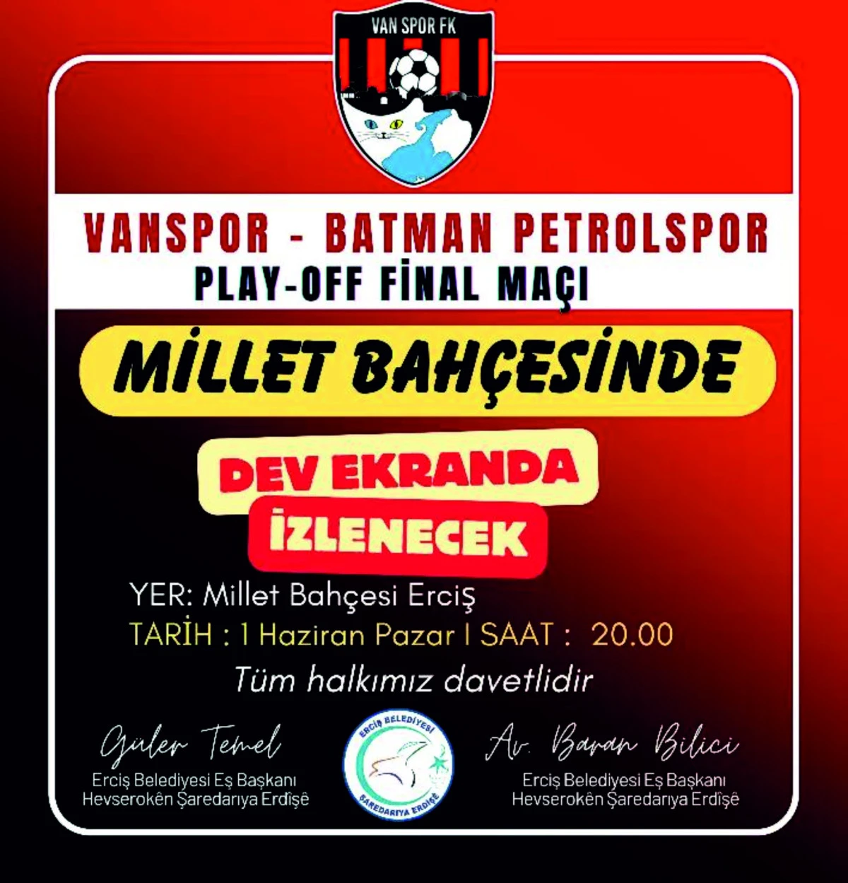 Ercis Belediyesi Vanspor Batman Petrolspor Maci Icin Dev Ekran Kuruyor 150848 20250601