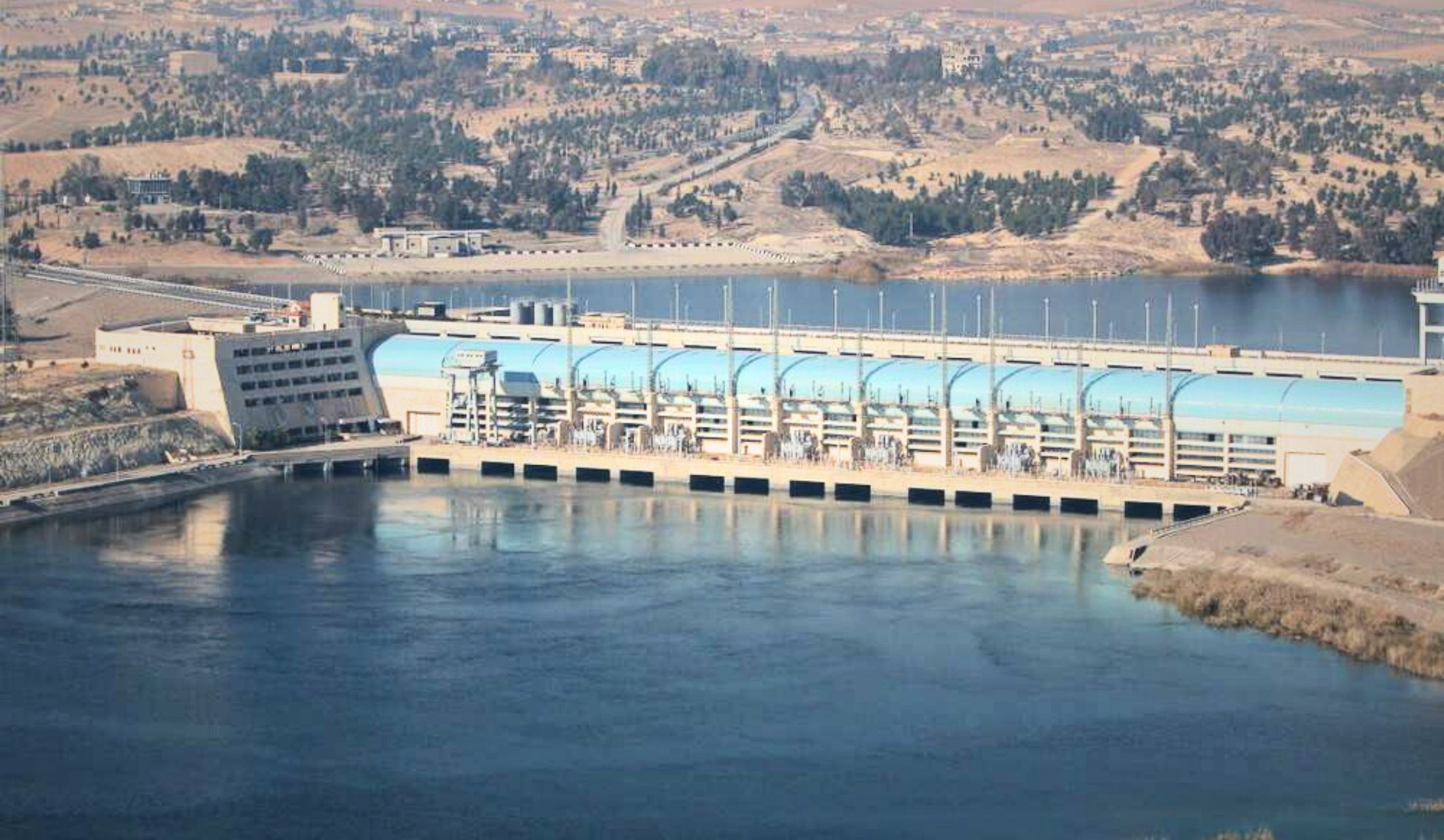 Suriye'de Fırat Nehri Üzerindeki Tişrin Barajında Büyük Tehlike