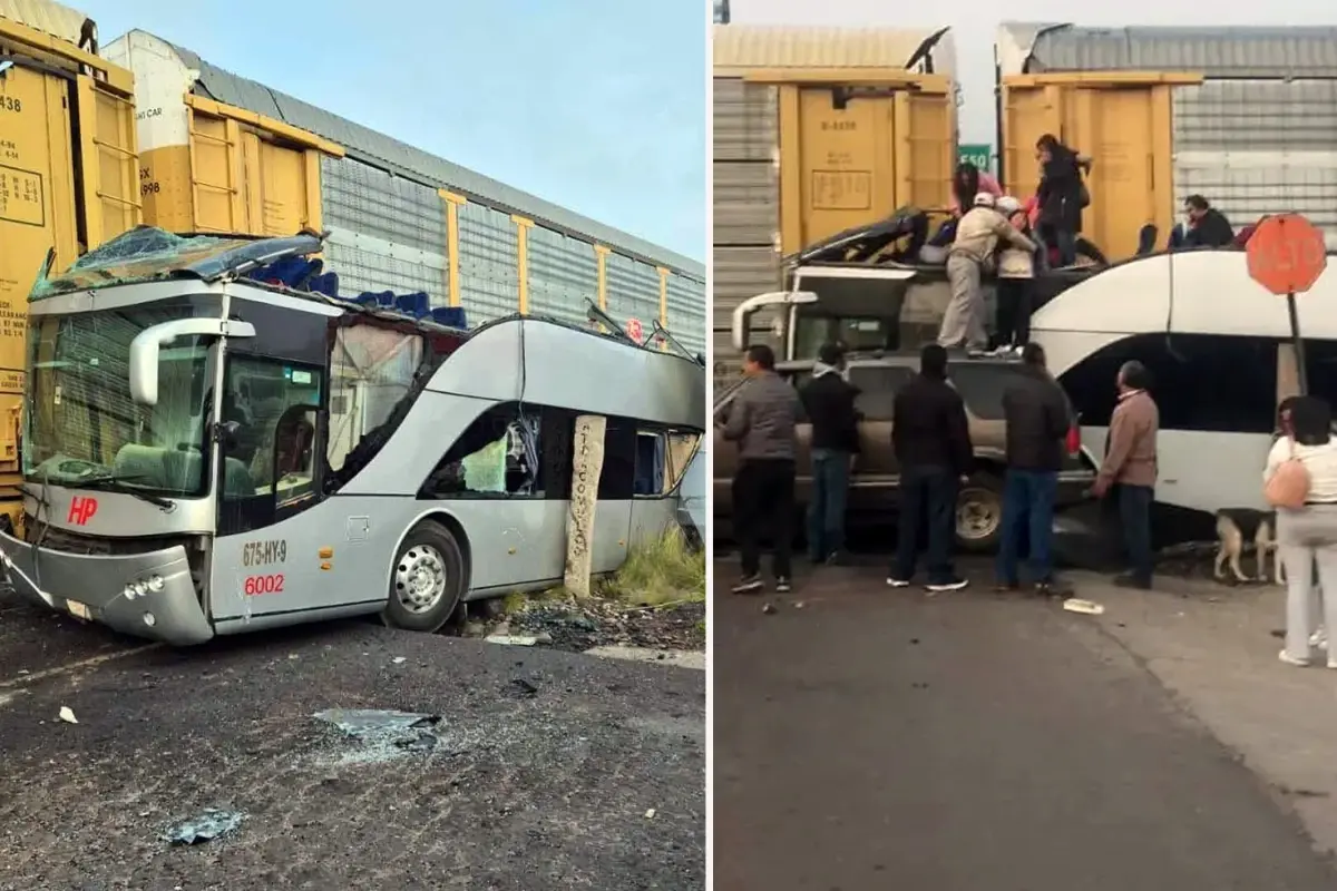 Meksika Da Yolcu Otobusu Ile Yuk Treni Carpisti 19026851 4448 Amp