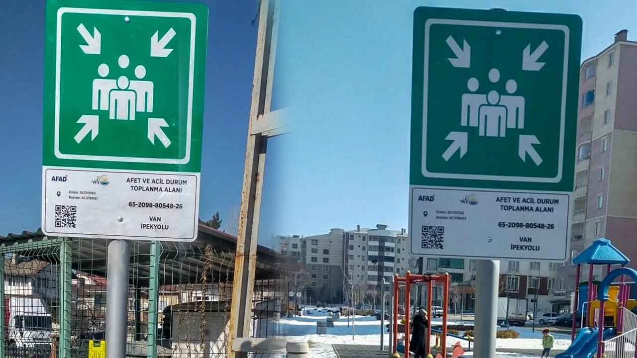 Vanda Acil Toplanma Alanlari Guncellendi