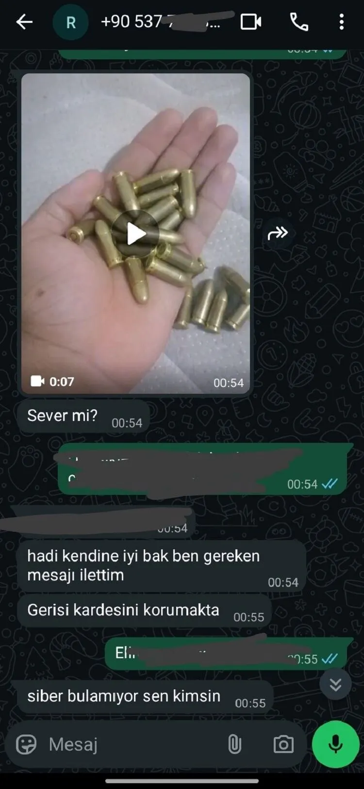 Rojin Kabaisin Ailesi Tehdit Mesaji Aldi Goruntusu Ortaya Cikti