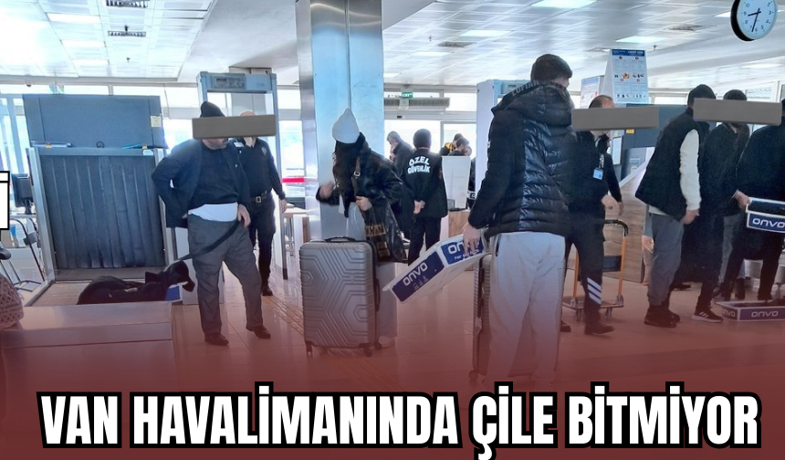 Van Ferit Melen Havalimanı’nda X-Ray Tepkisi!