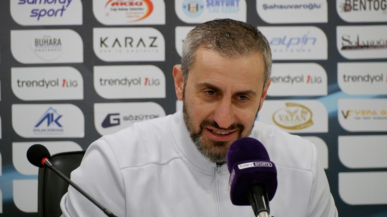 Erzurumspor Fk Teknik Direktoru Serkan Ozbalta