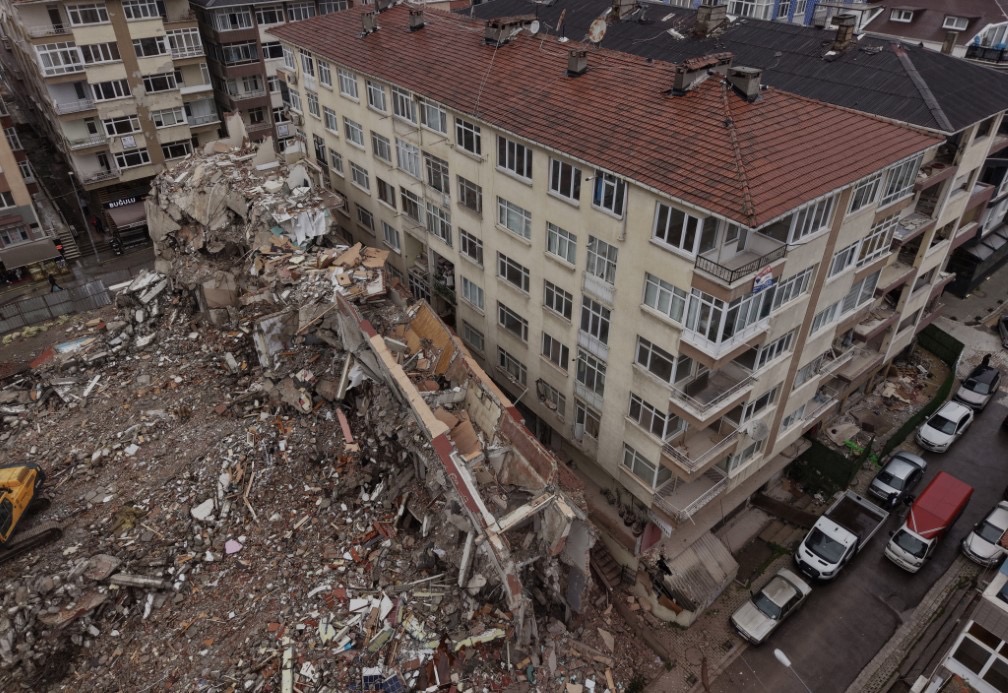 Yıkımda faciadan dönüldü!