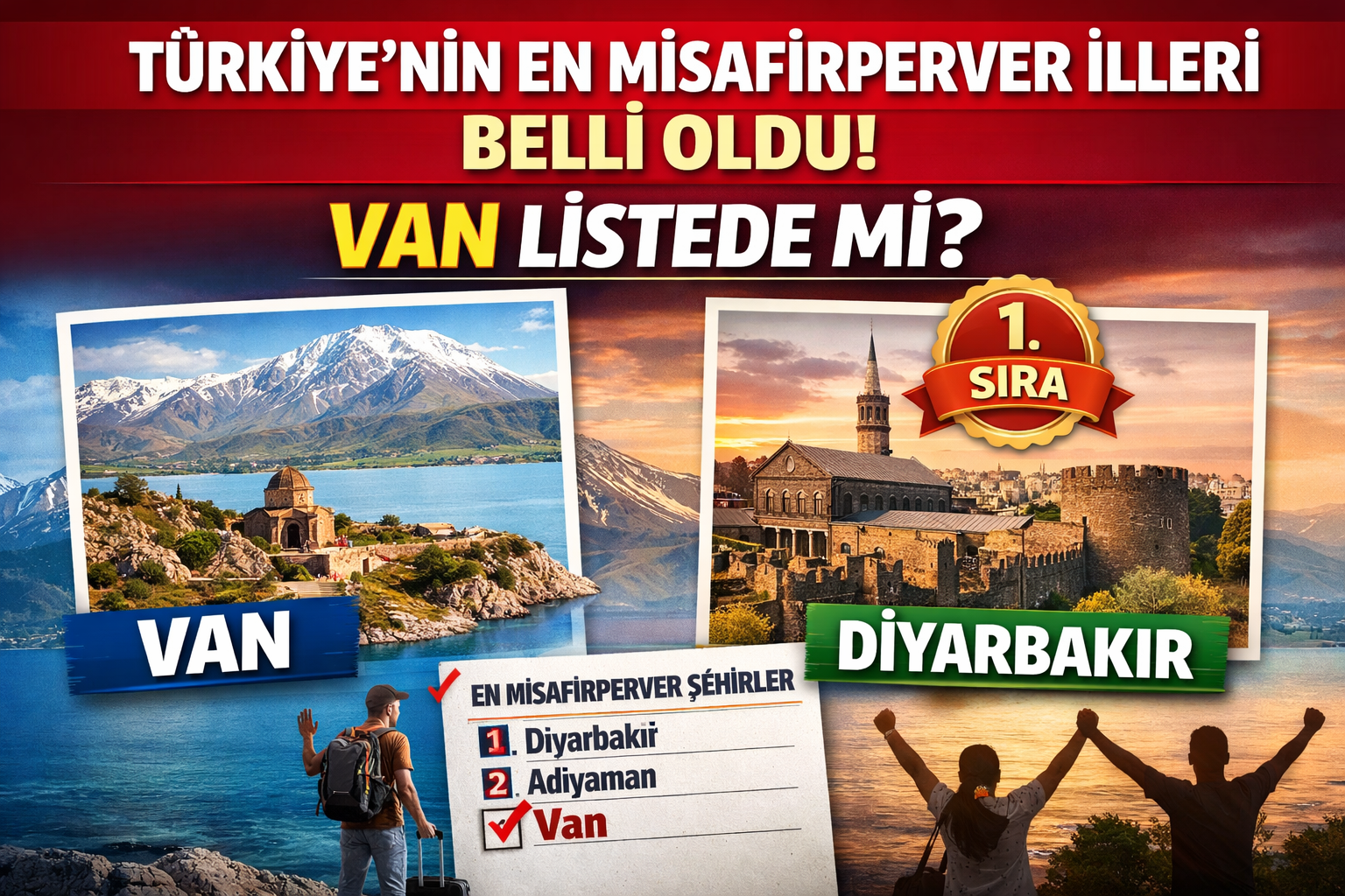 Türkiye’nin En Misafirperver İlleri Belli Oldu: Van İlk Üçte Yer Aldı