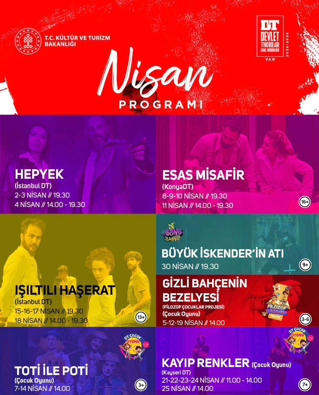 Van Devlet Tiyatrosu Nisan