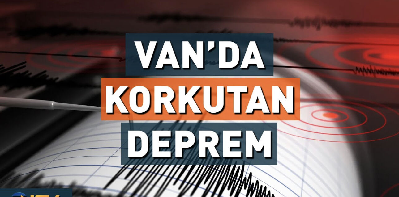 Van’da deprem! Vatandaşlar tedirgin oldu!