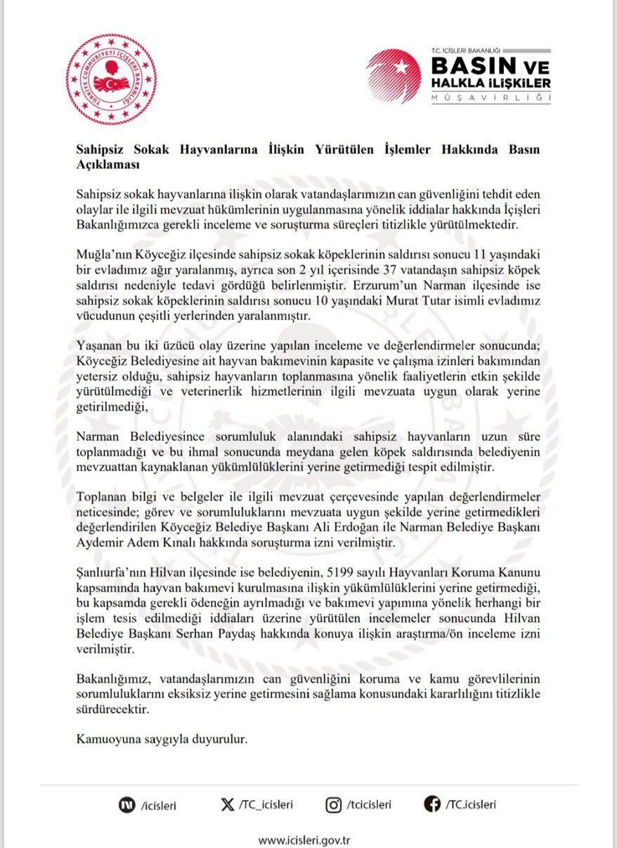 İçişleri’nden Belediyelere Denetim Van Saray’da Başlayan Süreç Genişliyor