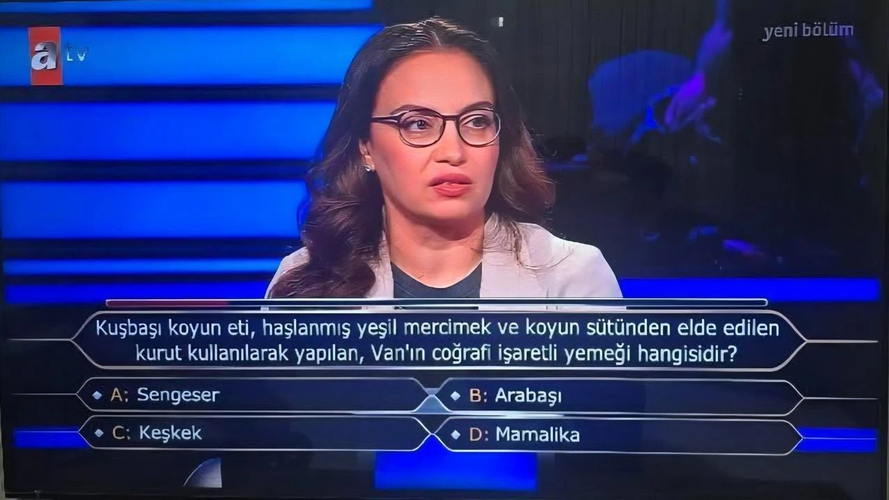 Kim Milyoner Olmak Isterde Van Sorusu Damga Vurdu