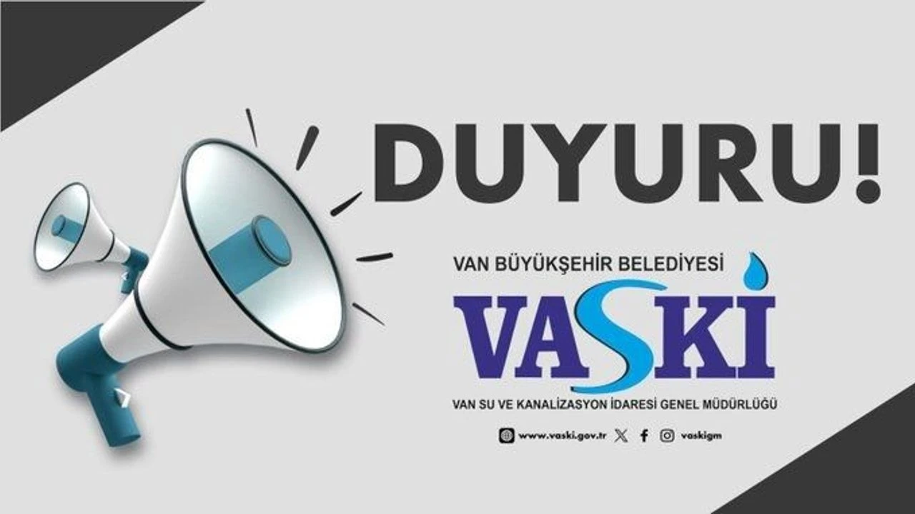 Van Vaski Su Kesintisi Duyurusu 2-1