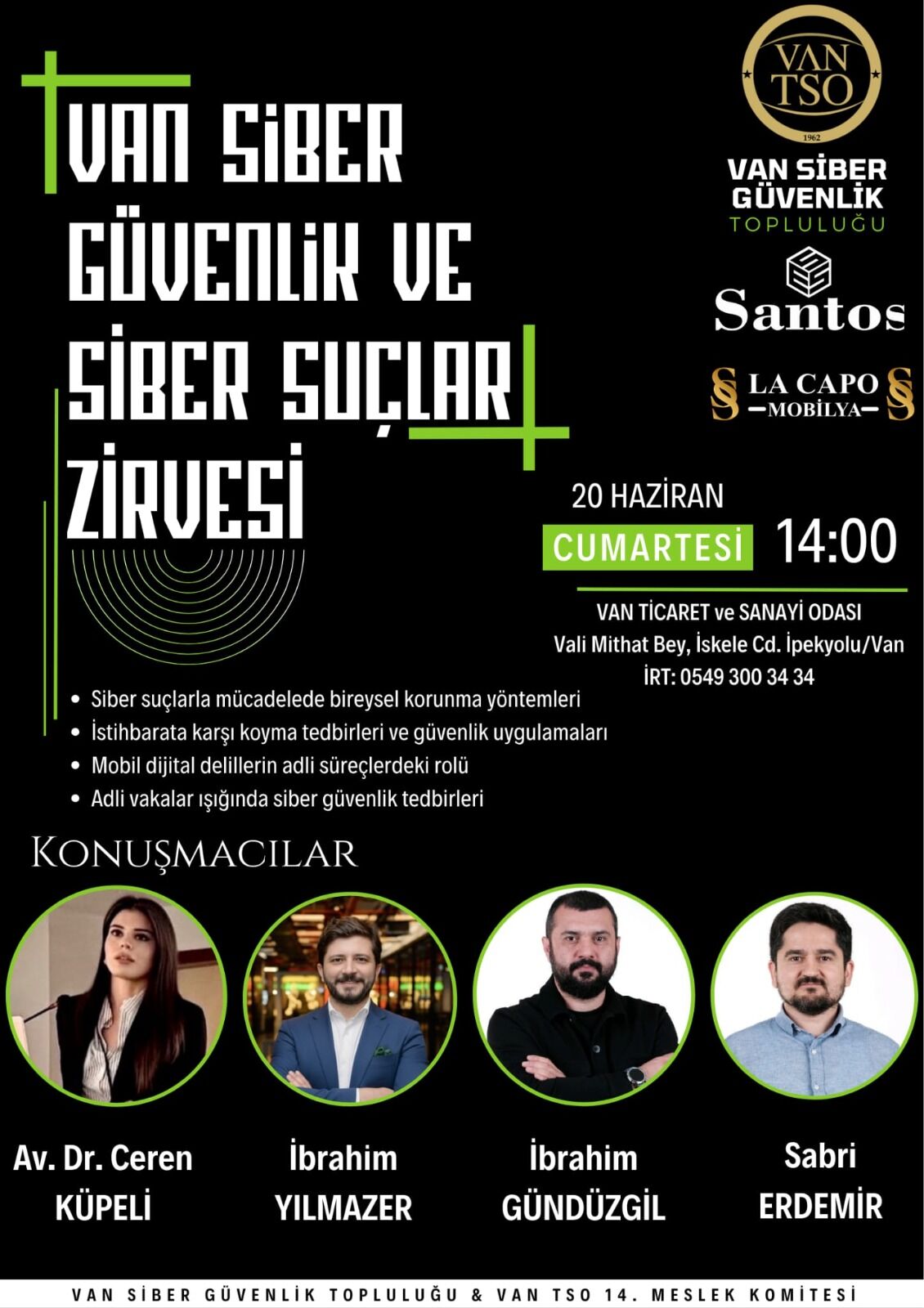 Vanda Siber Güvenlik Etkinliği Düzenleniyor