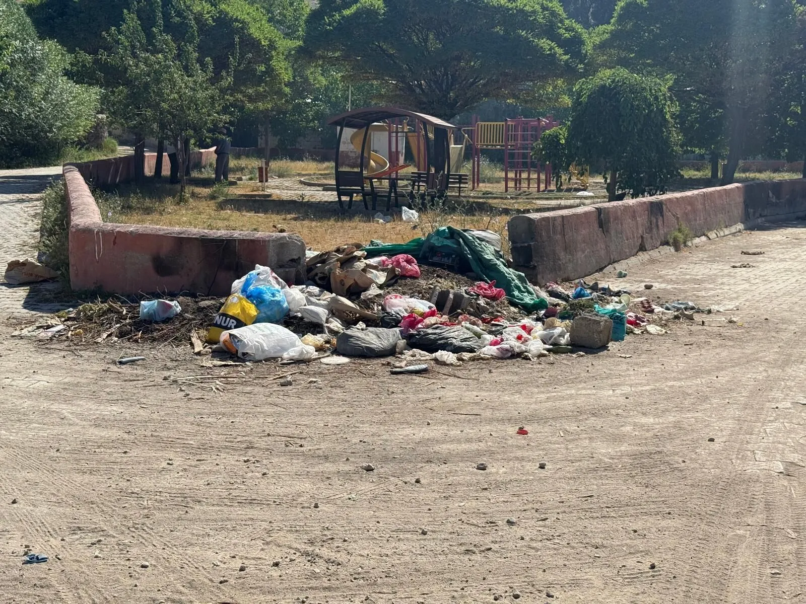 Haberimiz Ses Getirdi Erciş Belediyesi Harekete Geçti, Salihiye Mahallesi'nde Çalışmalar Başladı (1)