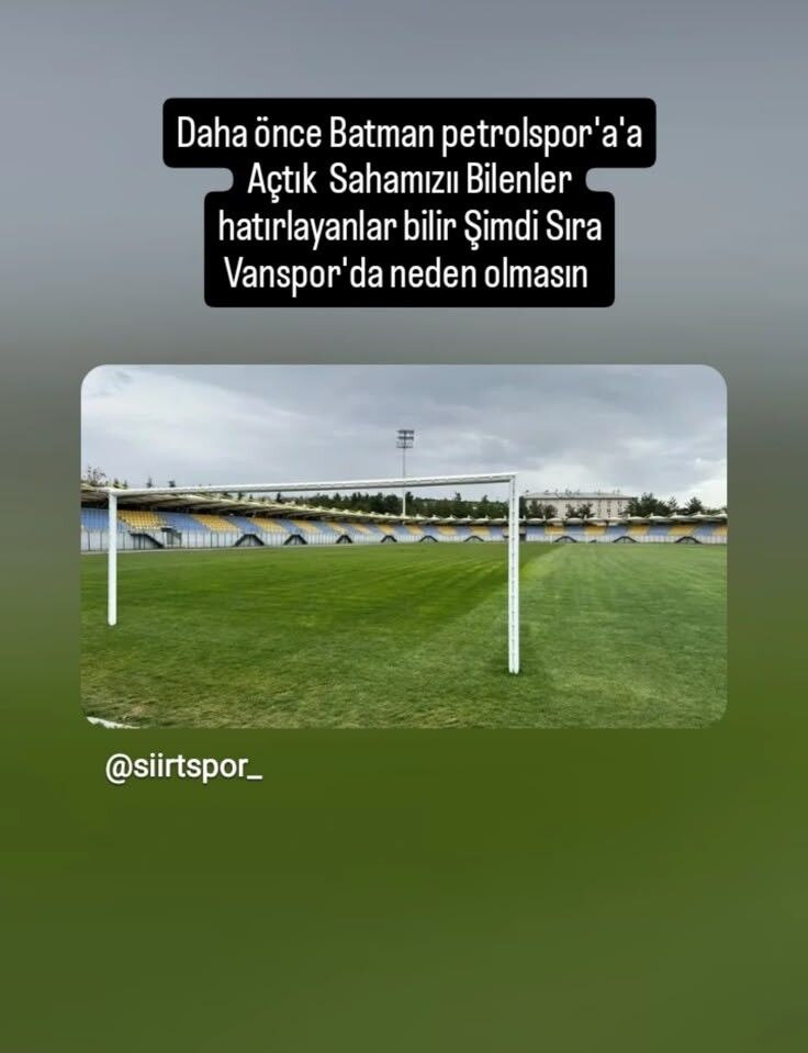 İskenderunspor'un Ardından Bir Destek De Siirtspor'dan-1