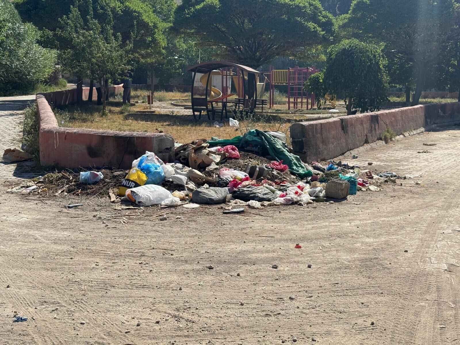 Van’da Konteyner Var, Çöp Yine Yerde (3)