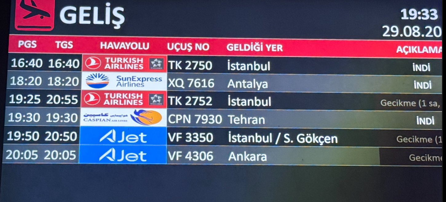 Tahran’dan Van’a Tarihi Uçuş! Caspıan Aırlınes Uçağı Van’a İndi (1)