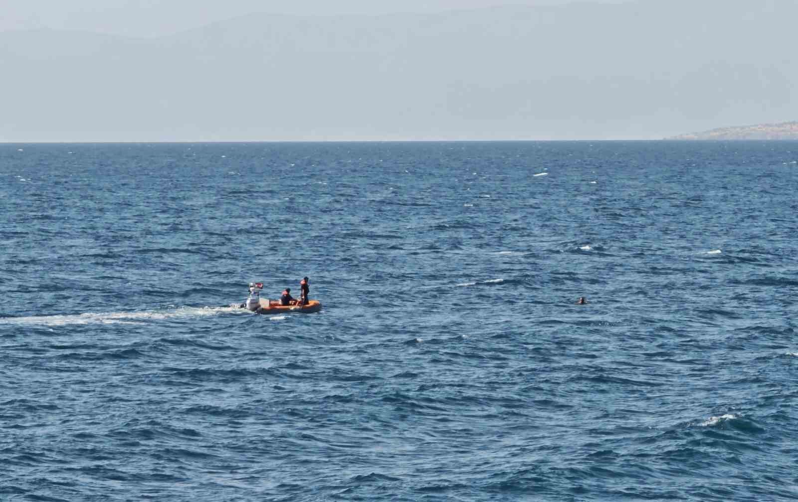 Van Gölü’nde Bir Genç Mahsur Kaldı!-1