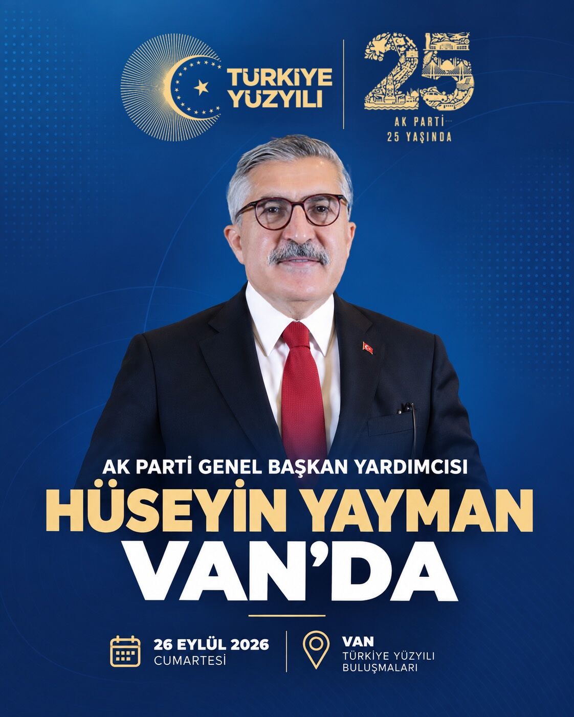 Ak Parti Genel Başkan Yardımcısı Hüseyin Yayman Van’a Geliyor-1