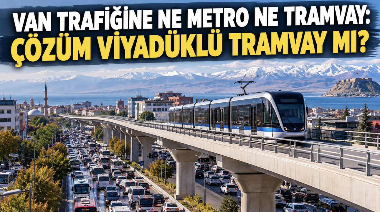 Van Trafiğine Ne Metro Ne Tramvay: Çözüm Viyadüklü Tramvay Mı?