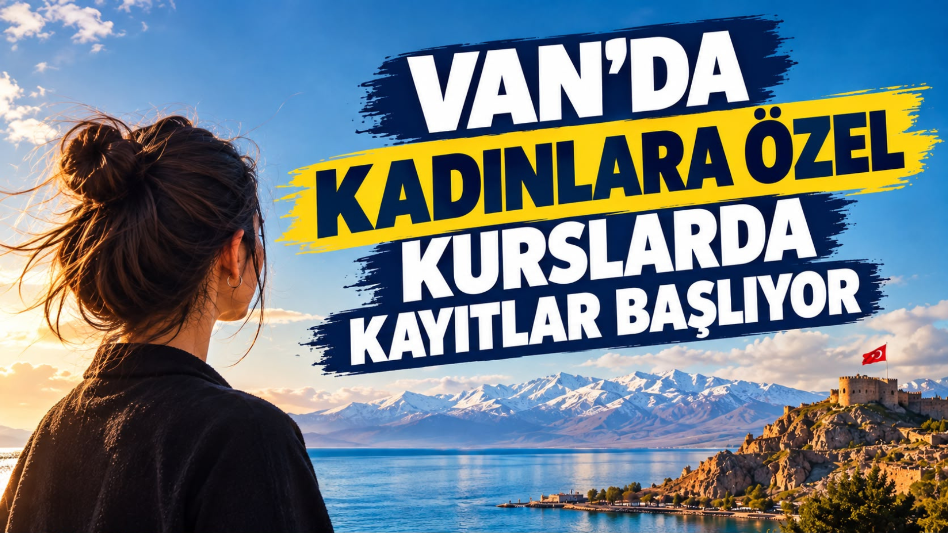 Van’da Kadınlara Özel Kurslarda Kayıtlar Başlıyor!