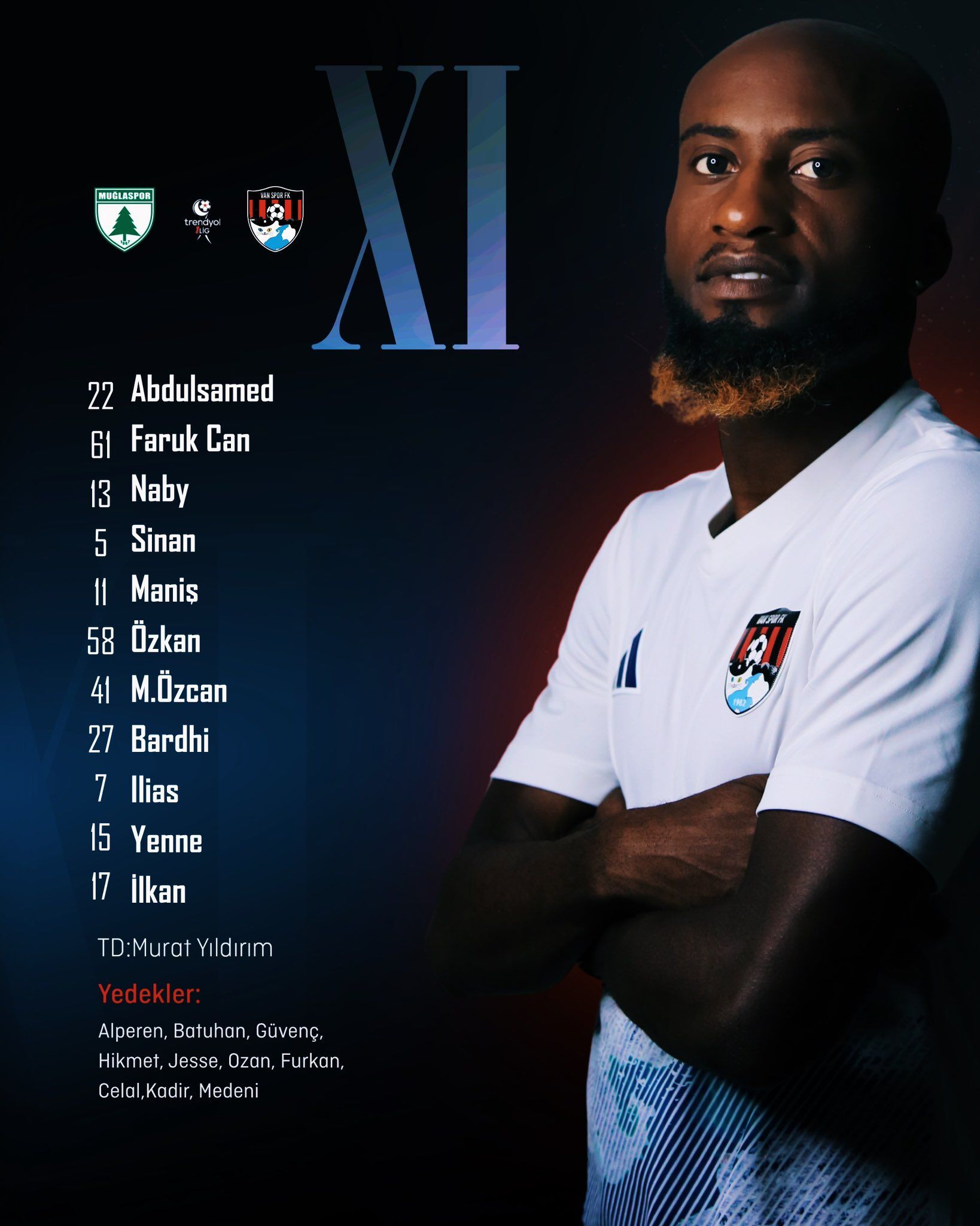 Vanspor Muğlaspor Maçının İlk 11’Leri Belli Oldu! (2)