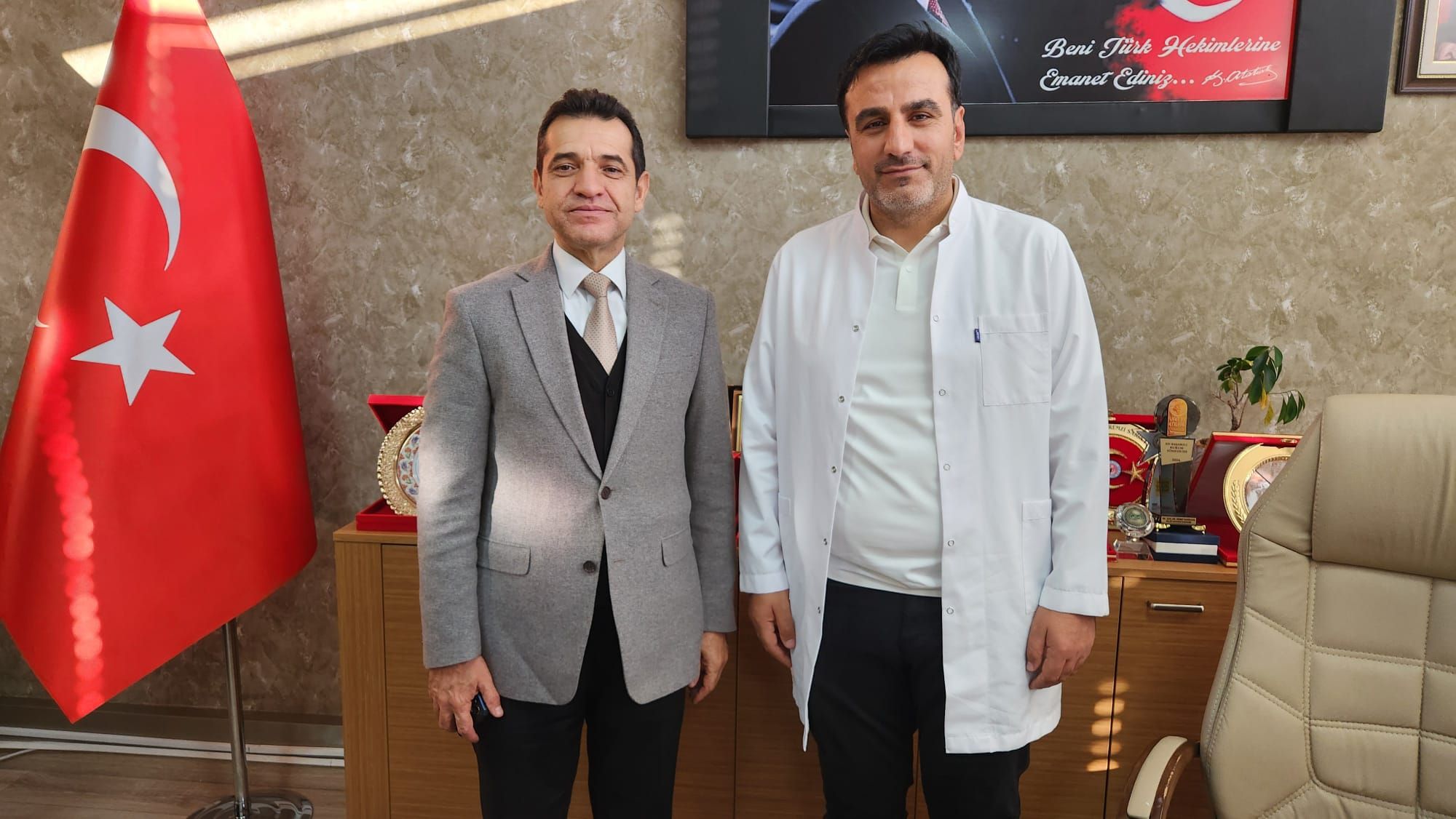 Bölge Hastanesi Başhekimliği Ziyaret Fotoğrafı