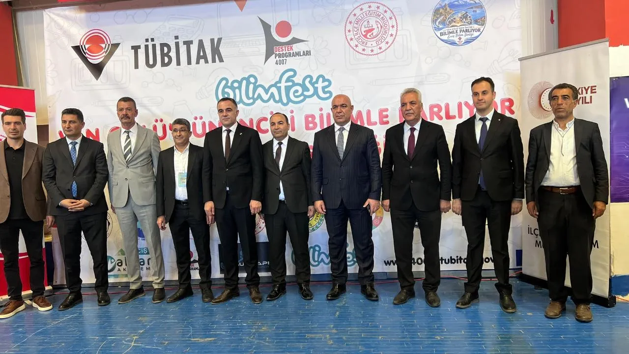 Erciş’te Bilim Festivali Başladı! Öğrenciler Bilim Ve Teknolojiyle Buluştu-1