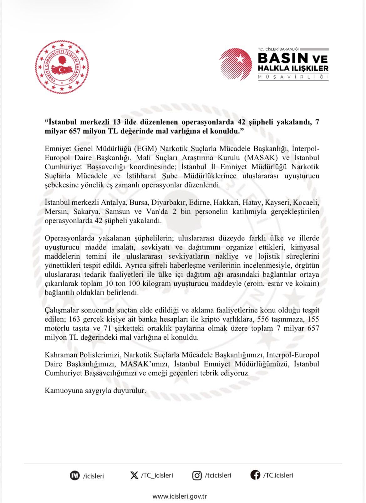 Içişleri