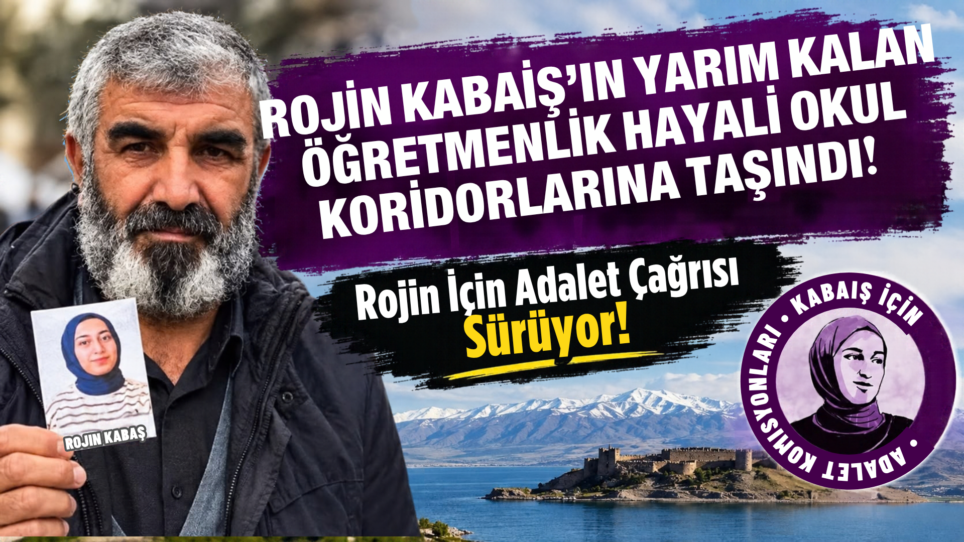 Rojin Kabaiş’in Yarım Kalan Öğretmenlik Hayali Okul Koridorlarında Yaşatıldı