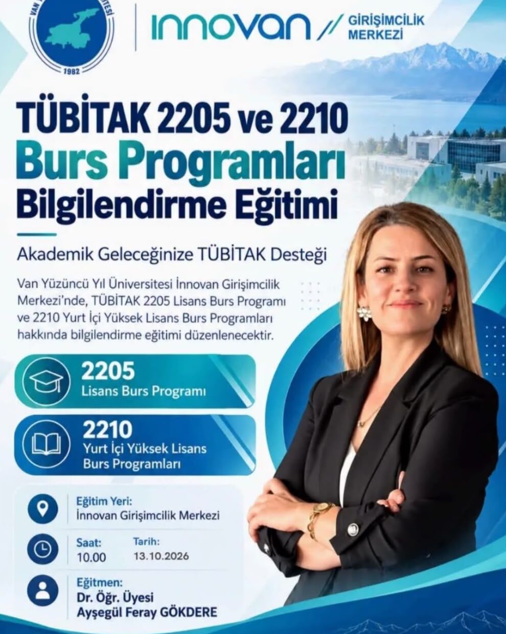 Van Yyü’de Tübi̇tak Bursları İçin Bilgilendirme Eğitimi Düzenlenecek-1