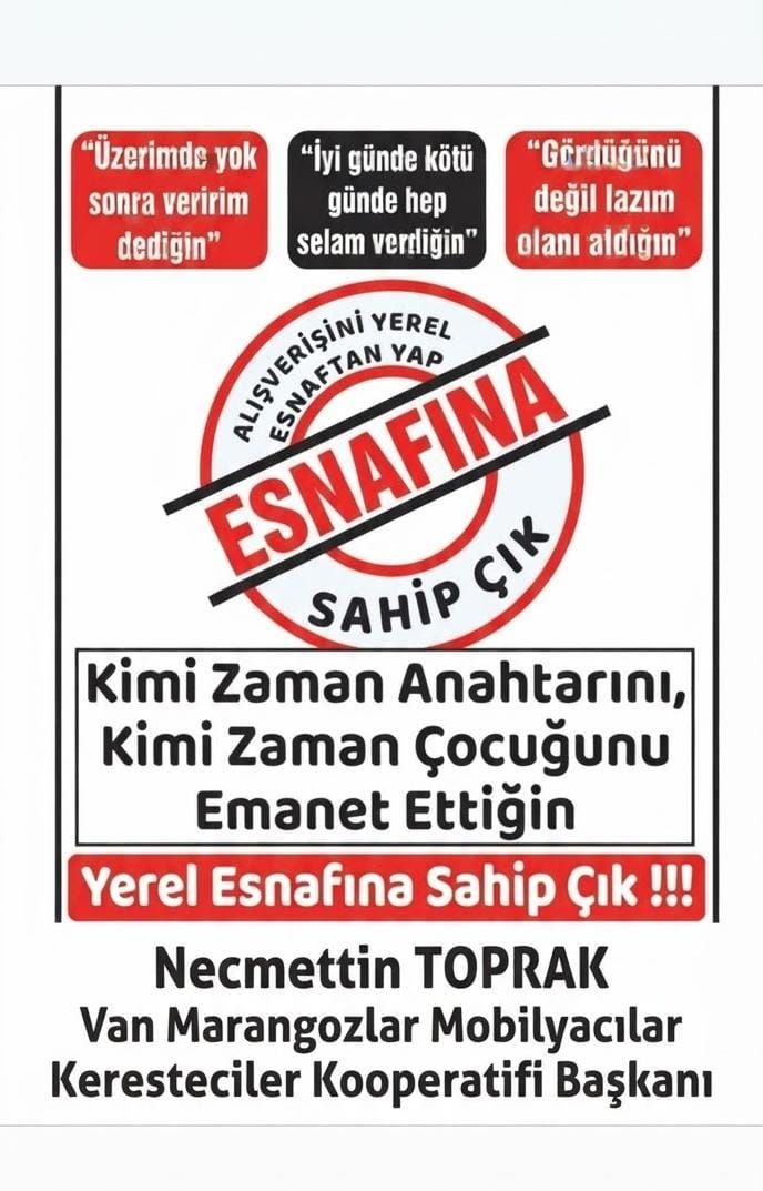 Van’da Yerel Esnaf İçin Kritik Çağrı Tercihiniz Her Şeyi Değiştirebilir!